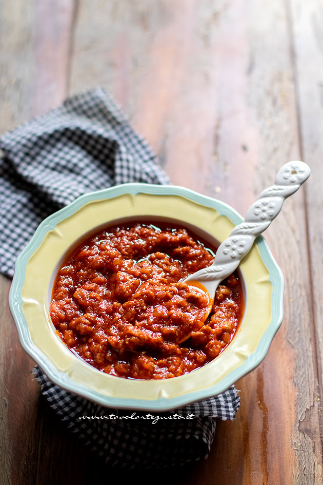 ragù di salsiccia ricetta