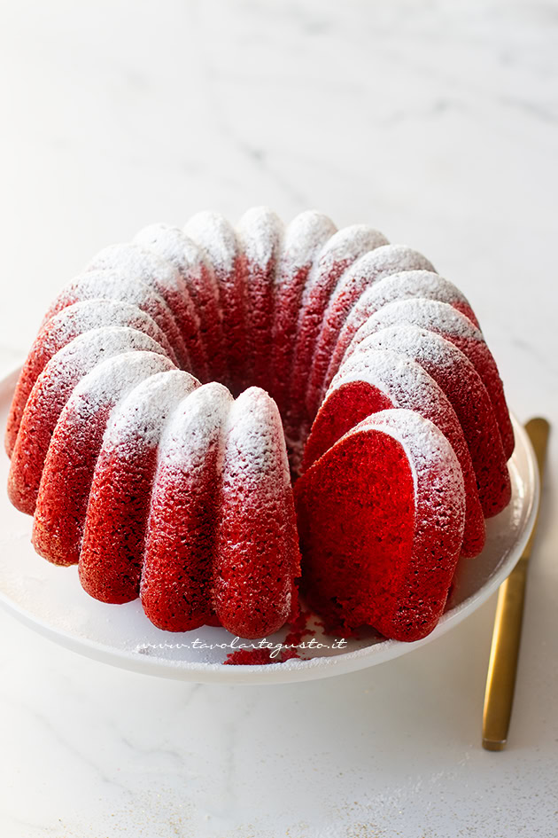 ricetta ciambella red velvet