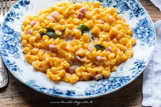 spatzle alla zucca