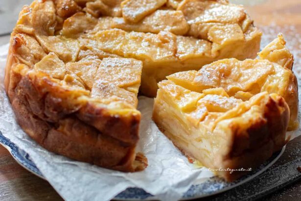 torta di mele cremosa - Ricetta di Tavolartegusto - Ricetta di Tavolartegusto