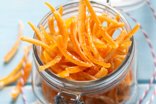 Arance candite - Scorzette di arancia candite