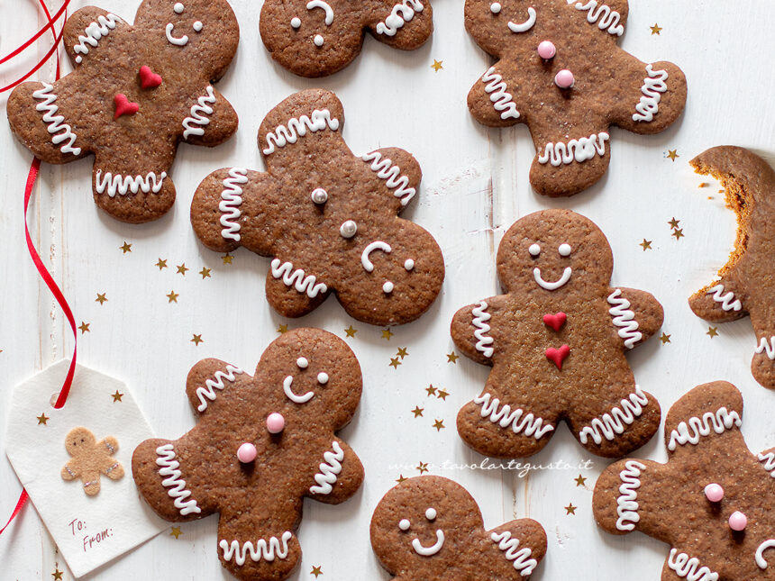 Biscotti Pan di Zenzero(Gingerbread)- La miglior Ricetta Originale
