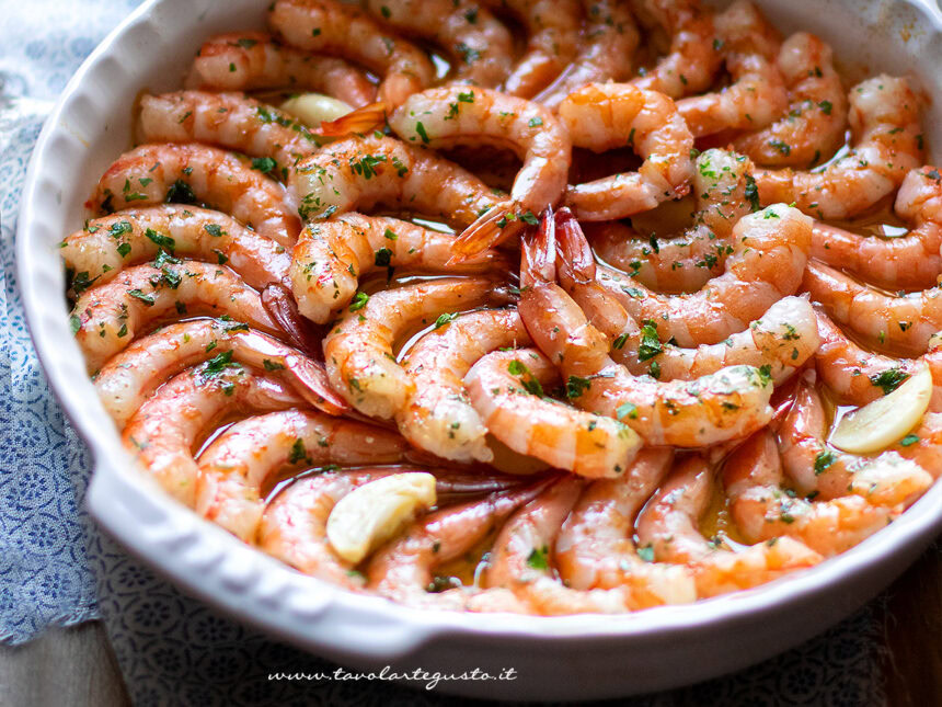 Gamberoni al forno