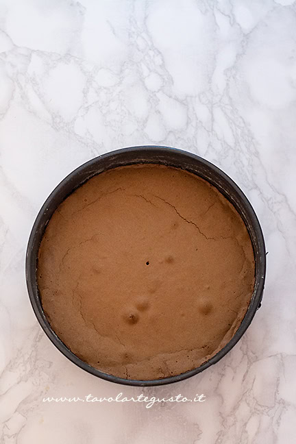 base al cioccolato della torta sacher
