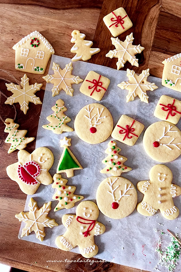 biscotti di natale decorati