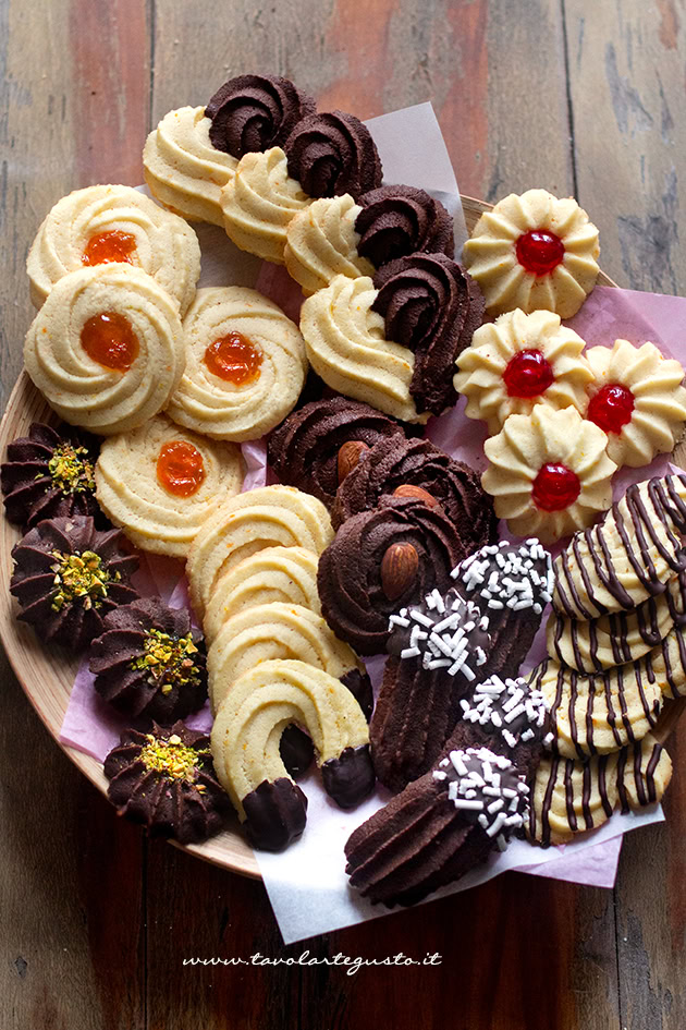 frolla montata - Biscotti di frolla montata