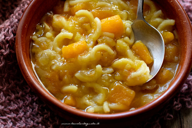 pasta patate e zucca