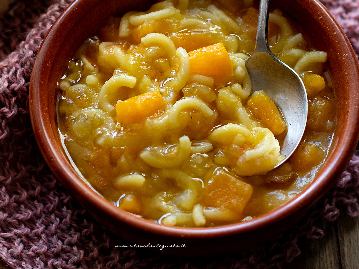 pasta patate e zucca
