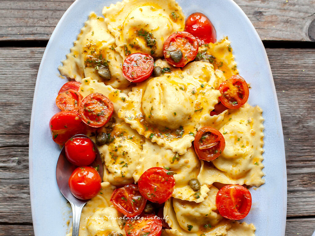 Ravioli di pesce : Ricetta, ripieni e condimenti