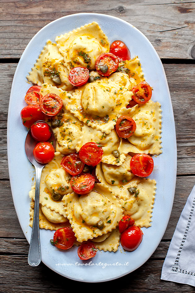 ricetta ravioli di pesce
