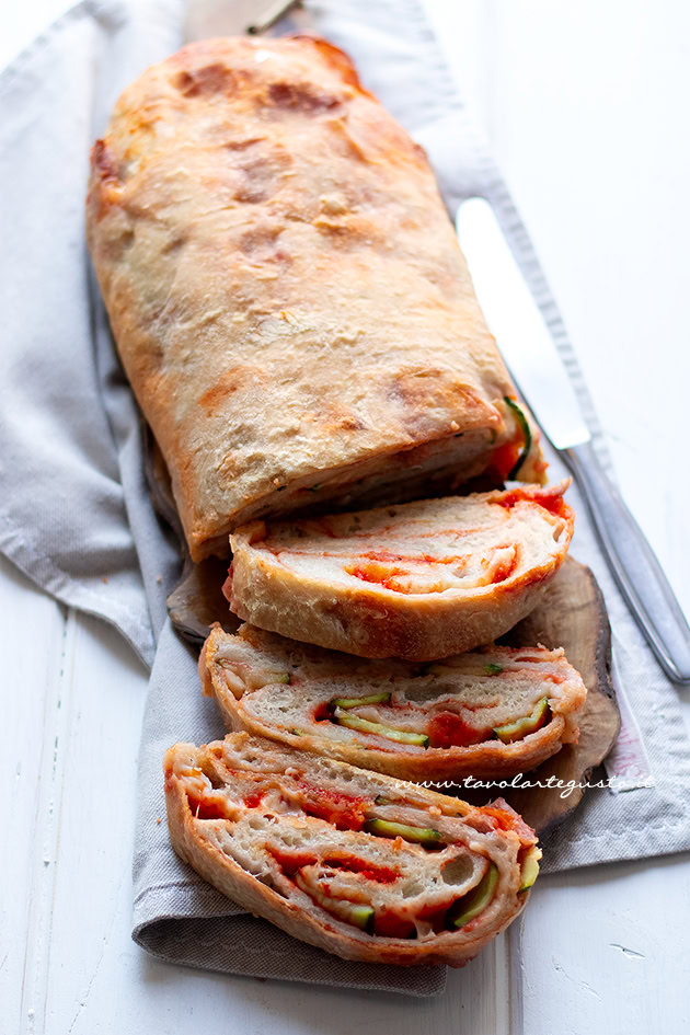 rotolo di pizza ricetta