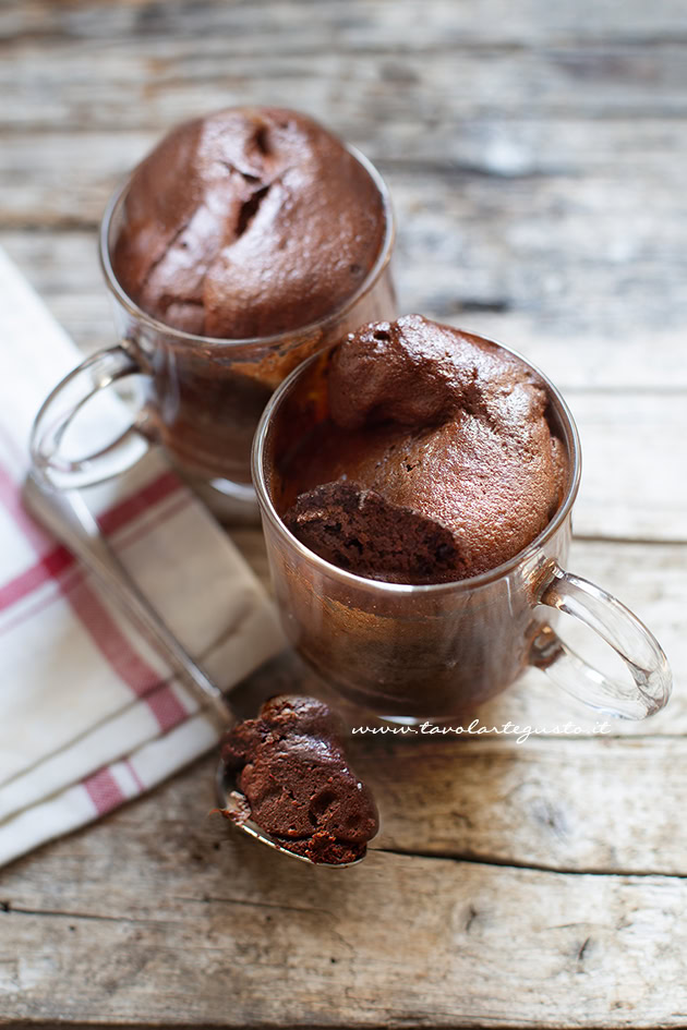 torta in tazza (mug cake)