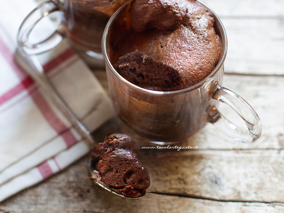 Torta in tazza: la Ricetta originale della Mug cake al microonde