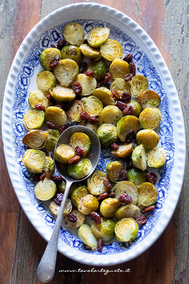 Ricetta Cavoletti di bruxelles al forno