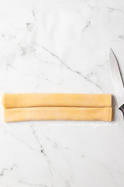 impasto e preparazione delle pappardelle