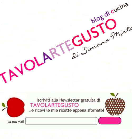 logo e newsletter 2011 tavolartegusto