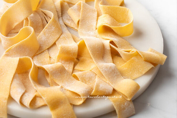 pappardelle fatte in casa