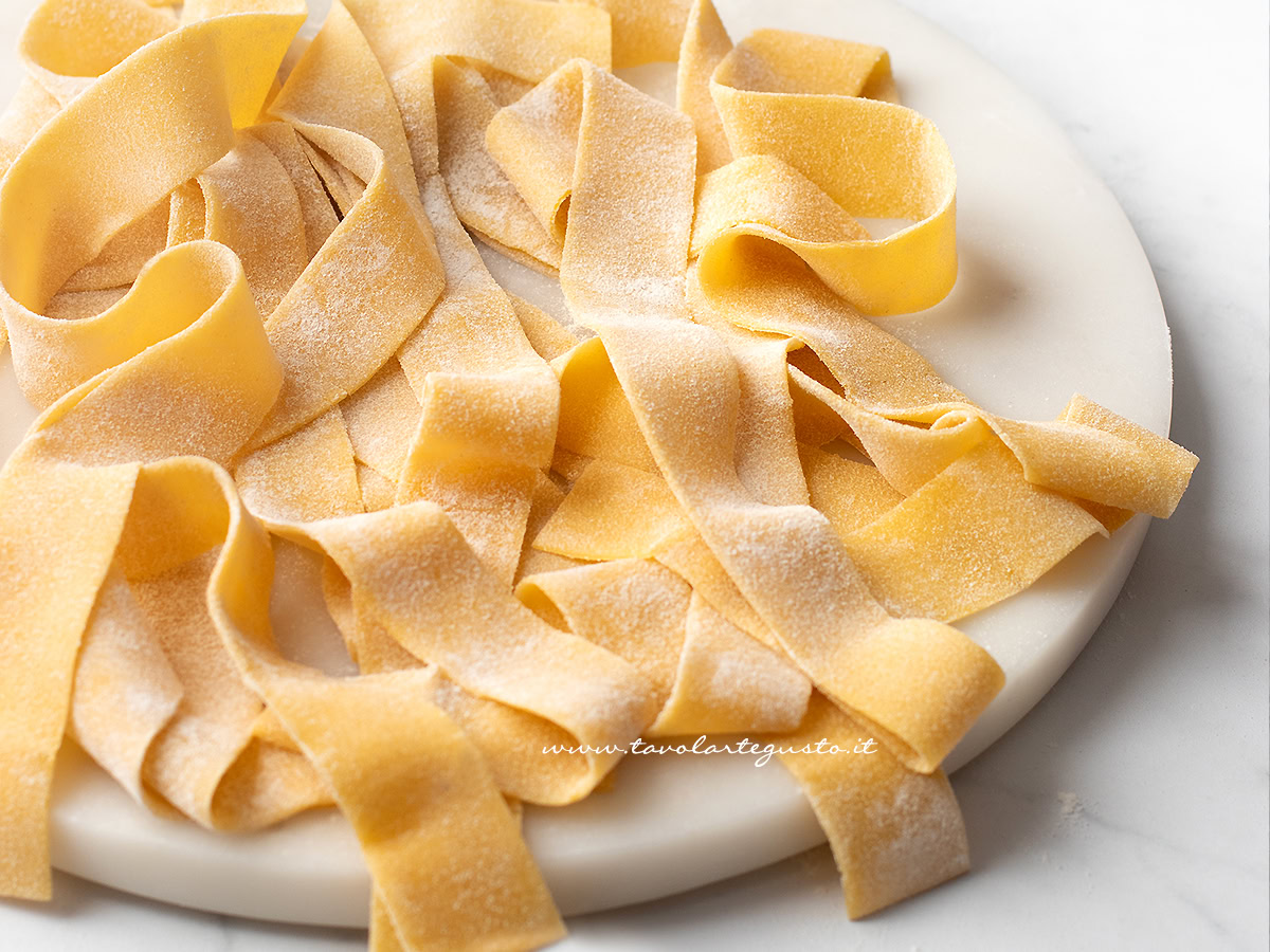 pappardelle fatte in casa