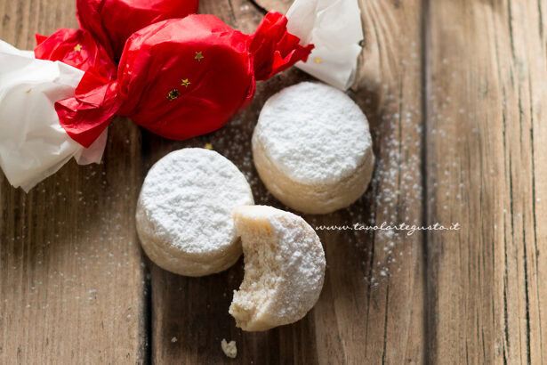 polvorones ricetta - Ricetta di Tavolartegusto