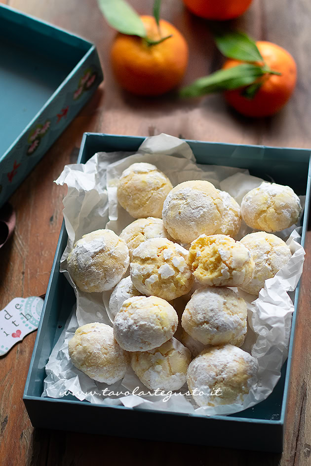 ricetta biscotti al mandarino