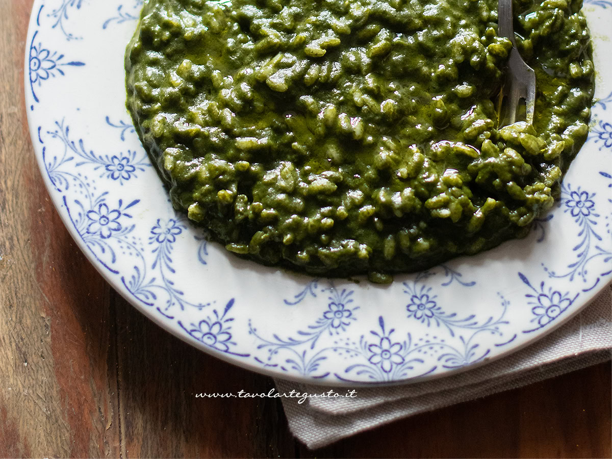 risotto agli spinaci