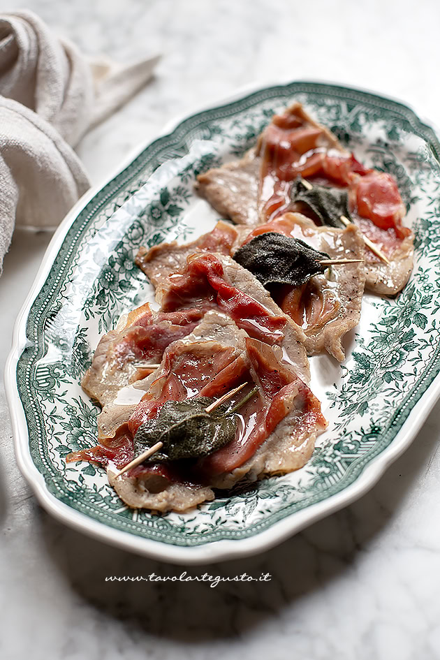 saltimbocca al forno ricetta