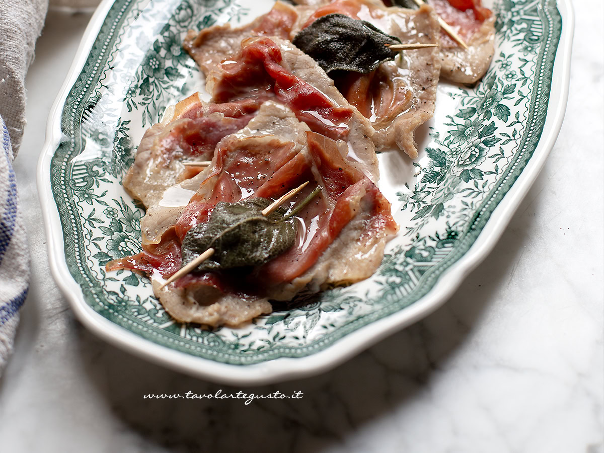 saltimbocca al forno