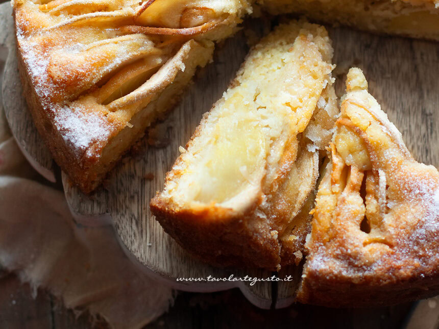 torta di mele senza zucchero - Ricetta di Tavolartegusto