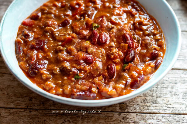 chili con carne ricetta originale - Ricetta di Tavolartegusto