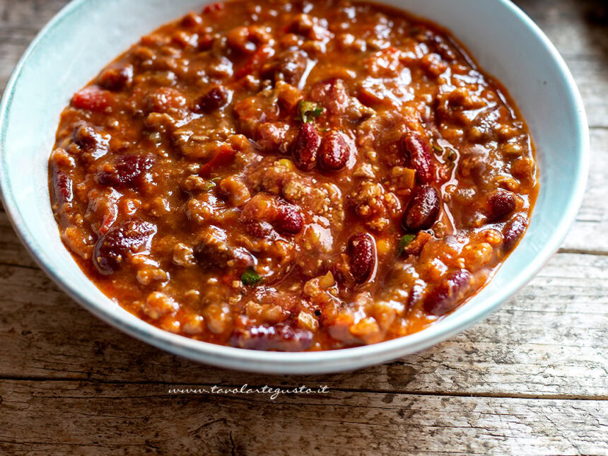 chili con carne ricetta originale - Ricetta di Tavolartegusto