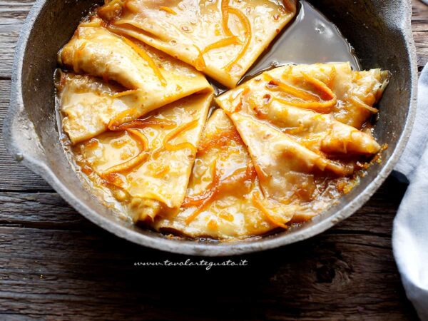 Crepe Suzette (Ricetta originale e Trucchi!) - Tavolartegusto
