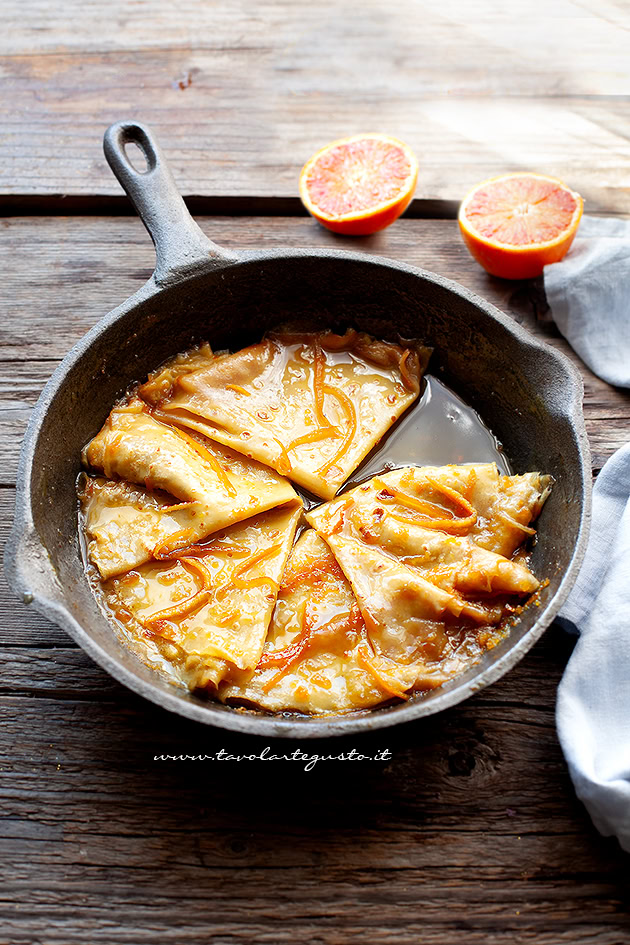 crepe suzette ricetta originale