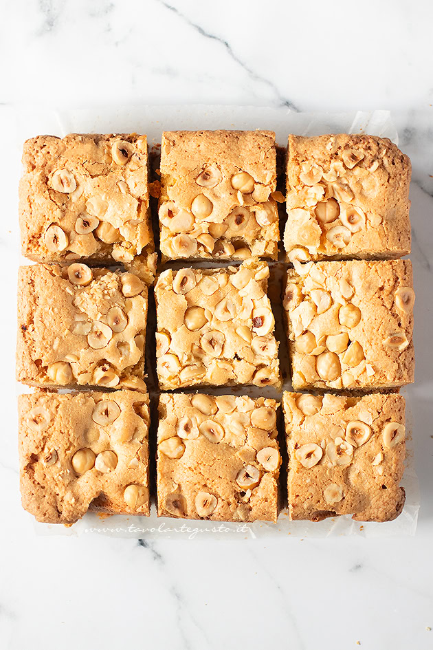 ricetta blondies