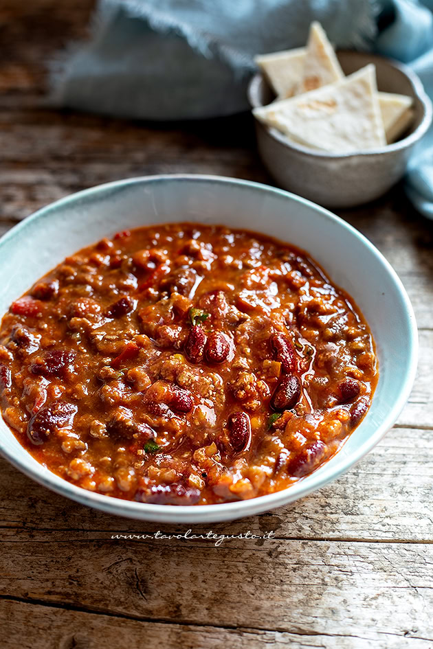 ricetta chili con carne