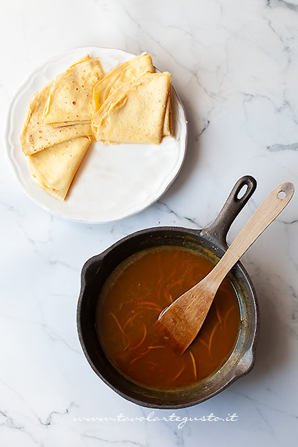 salsa per crepe suzette