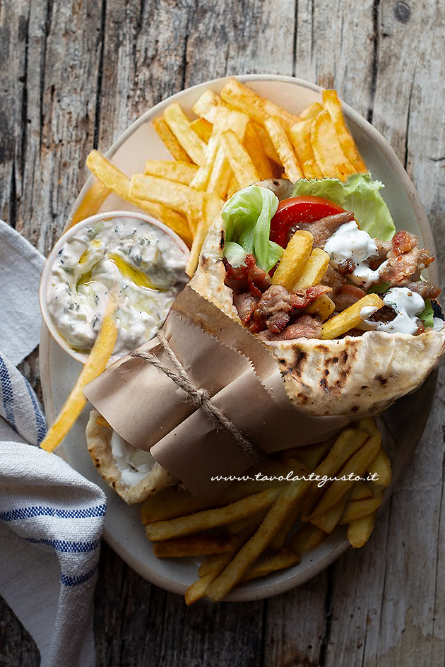 ricetta gyros fatto in casa