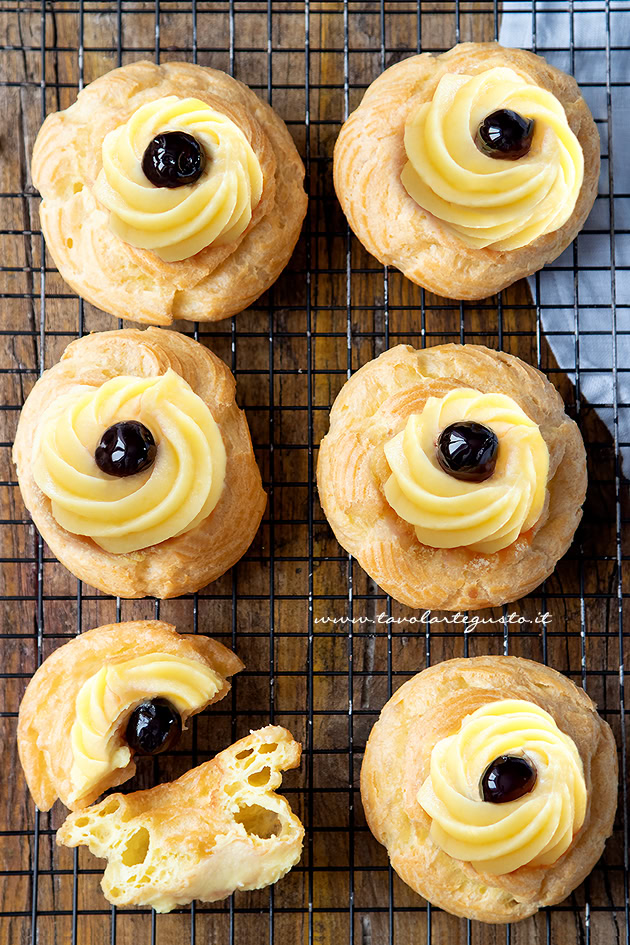 ricetta zeppole di san giuseppe in friggitrice ad aria