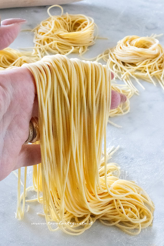 tagliolini fatti in casa