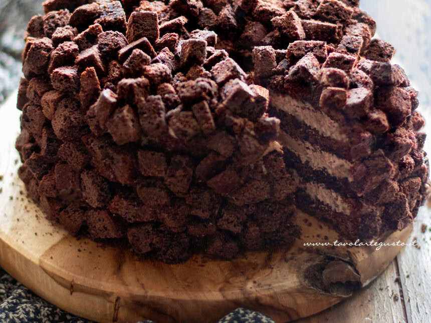 torta mimosa al cioccolato