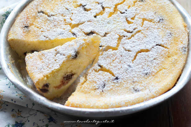 torta ricotta e ciocciolato