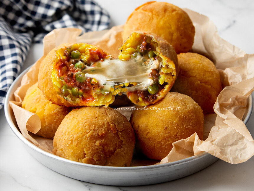 arancini al forno - Ricetta di Tavolartegusto