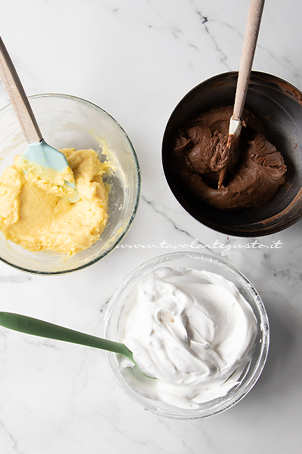 crema chiboust vaniglia e cioccolato per torta saint honore