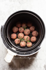Polpette in friggitrice ad aria (strepitose!) - Ricetta di Tavolartegusto