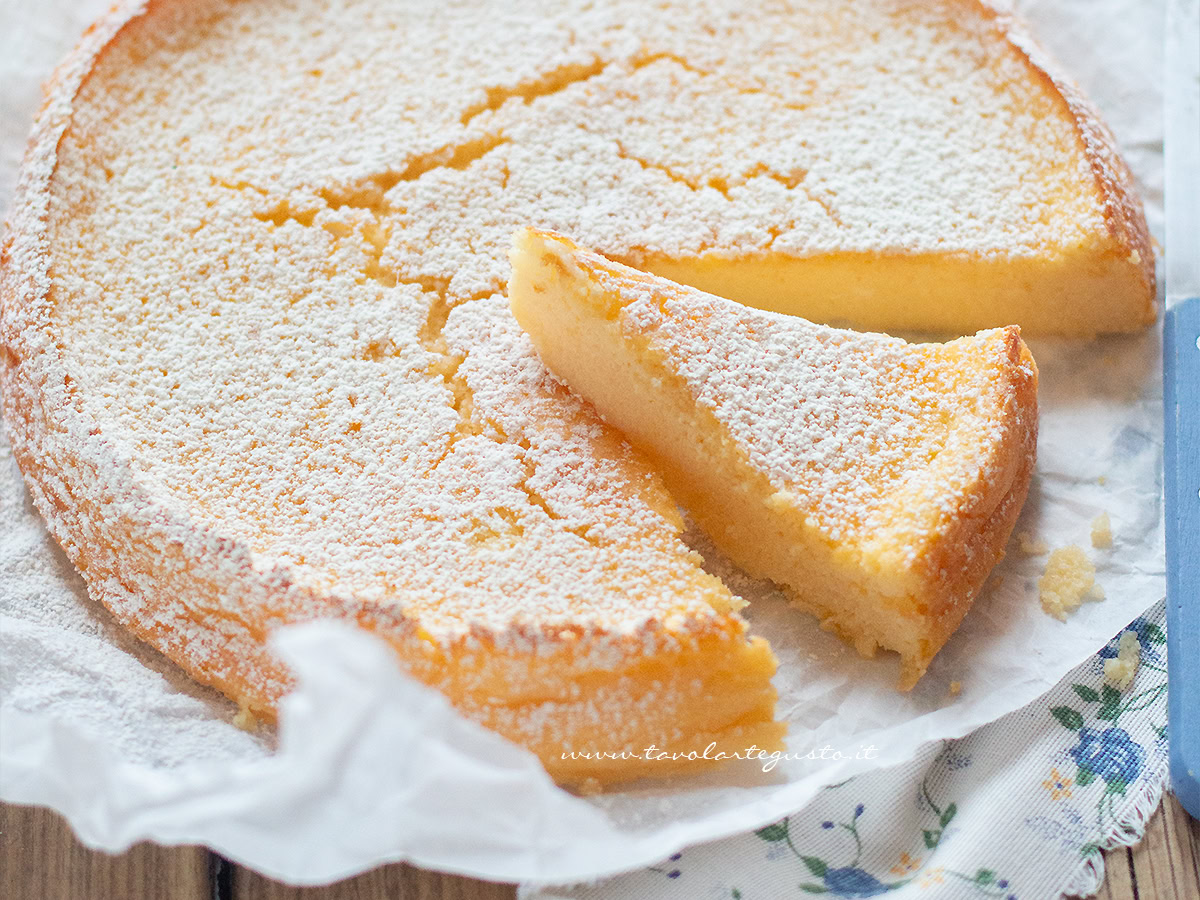 torta ricotta e limone