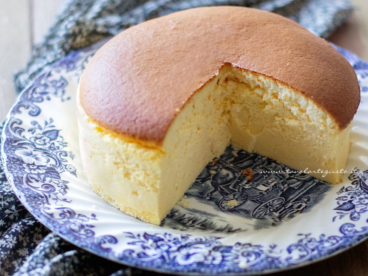 Cheesecake giapponese (Cotton Cheesecake)