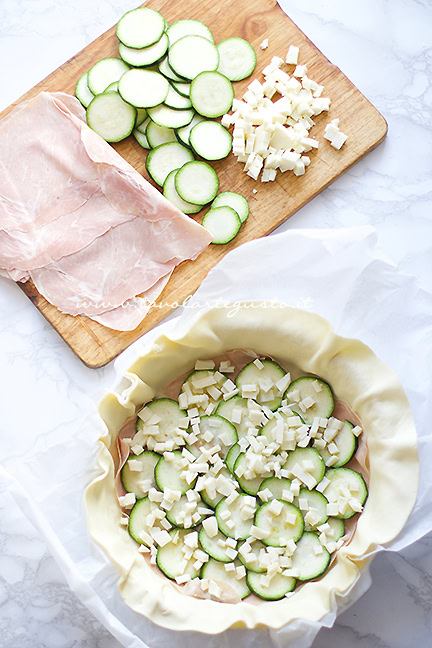 come fare la torta salata con zucchine