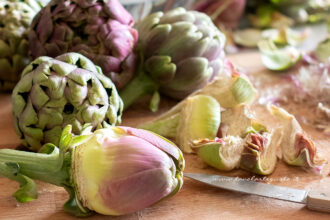come pulire i carciofi
