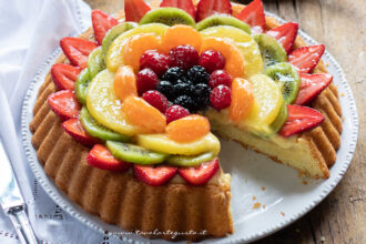 crostata morbida alla frutta