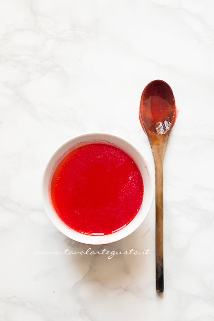 bagna per tiramisù alle fragole