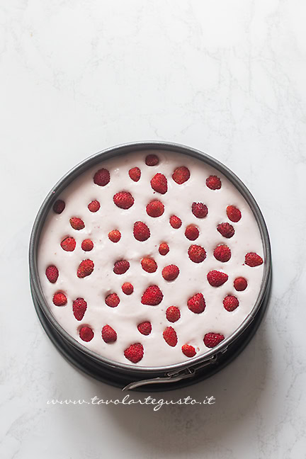 cheesecake alle fragoline